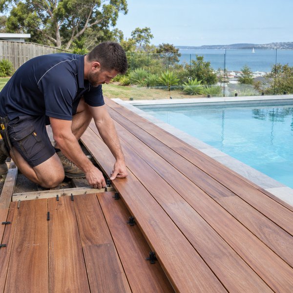 Decking - Laying and Fixing the Deck Boards in Lake Macquarie
