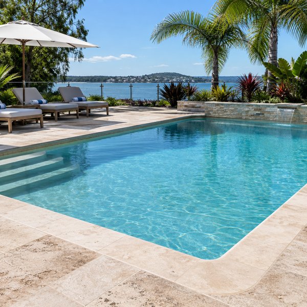 Safer, Cooler Surfaces Around the Pool - Paving & Natural Stone in Lake Macquarie